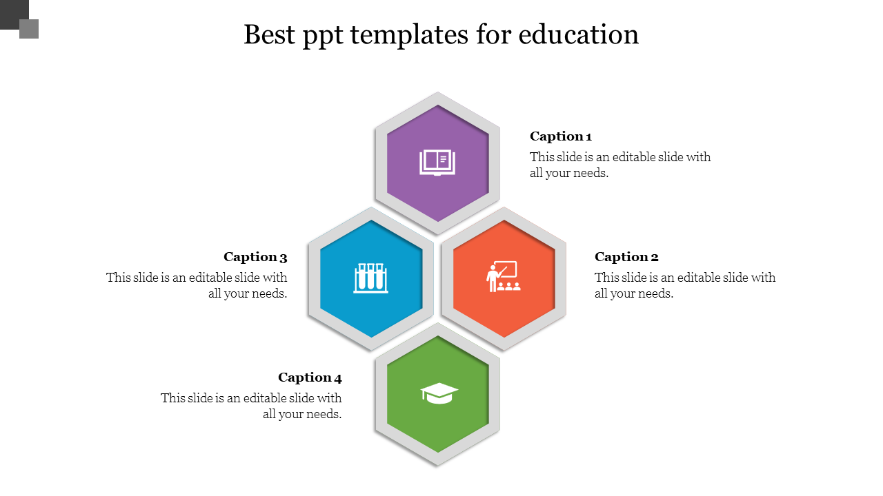 Simple And Best PPT Templates For Education Presentation 